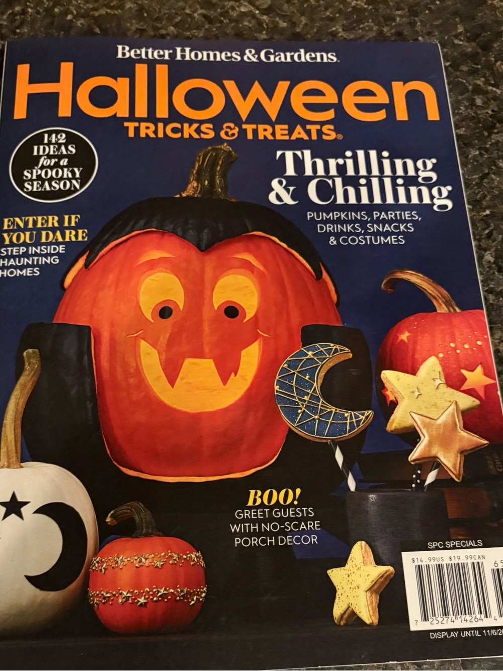 Better Homes And Gardens Halloween Tricks & Treats Magazine - Orange